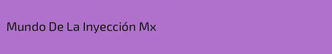 Mundo De La Inyección Mx